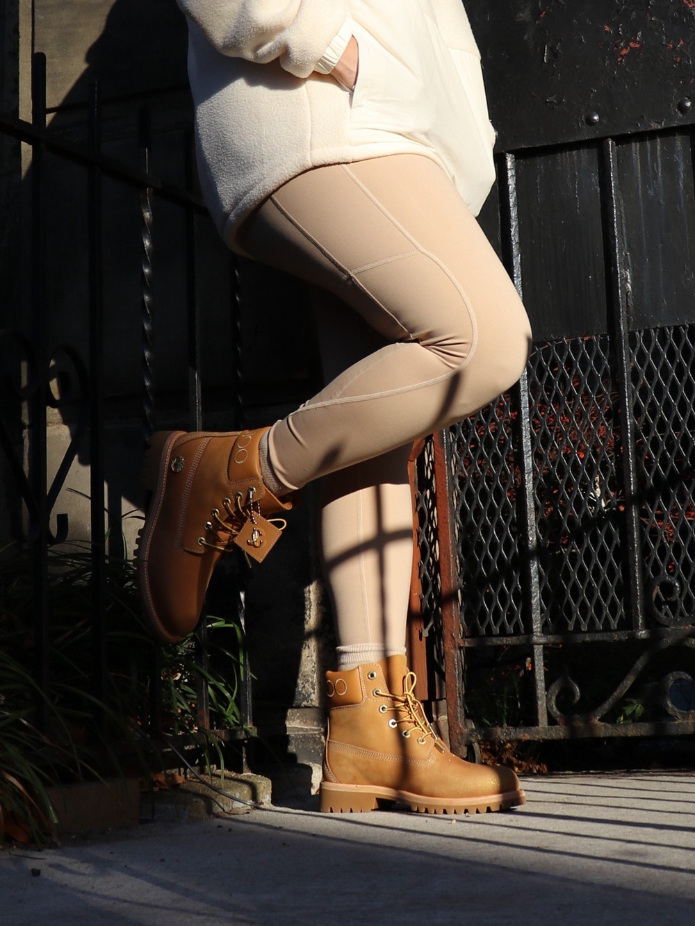 Fabletics Beige Leggings
